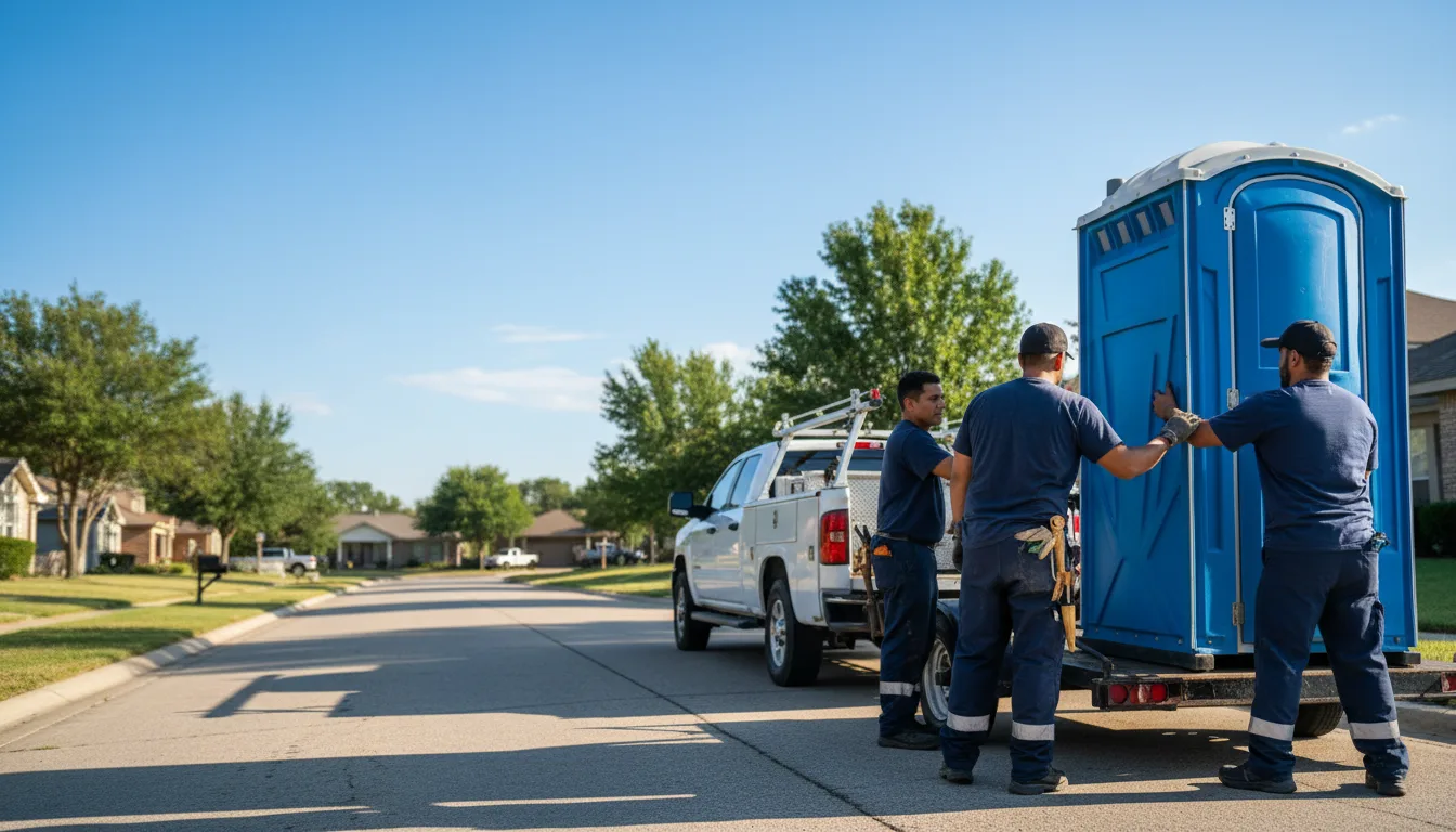 Portable Toilet Rental in Mason City, IL near me
